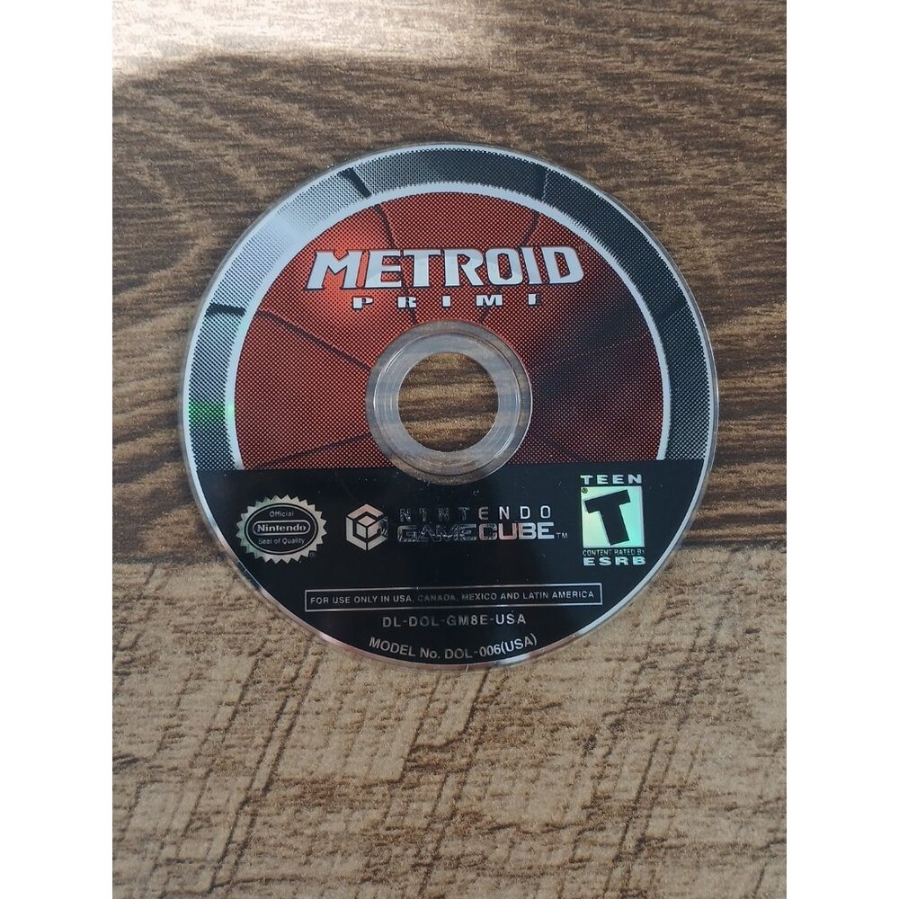 Metroid Prime (Nintendo GameCube, 2002) Game Only - Tested
